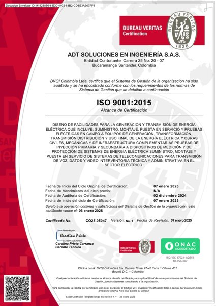 iso-9001 certificate