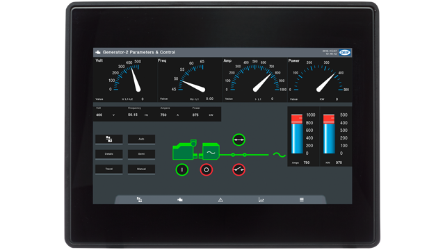 DEIF AGI 400 HMI