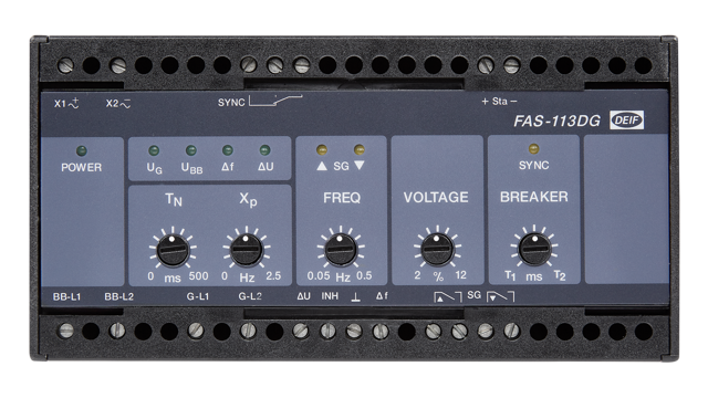 DEIF FAS-113DG synchronizer