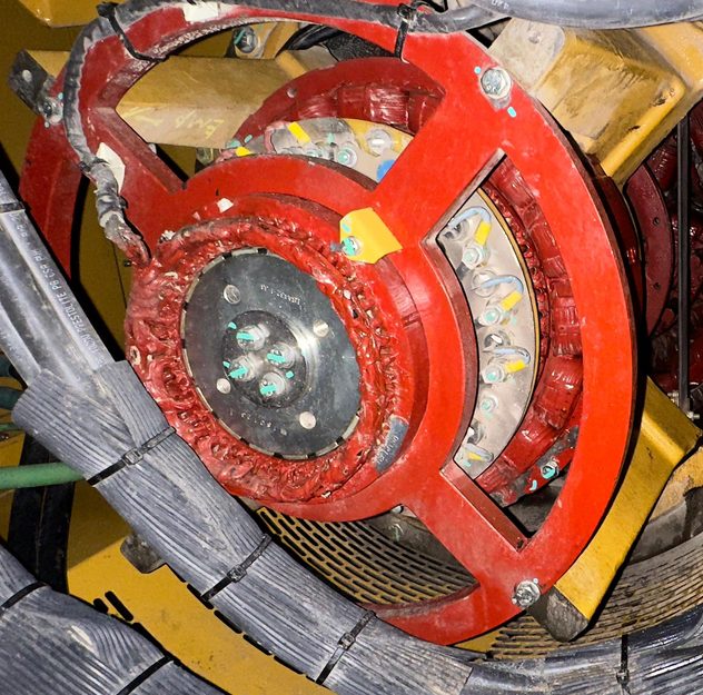 Rotating machine rewinding