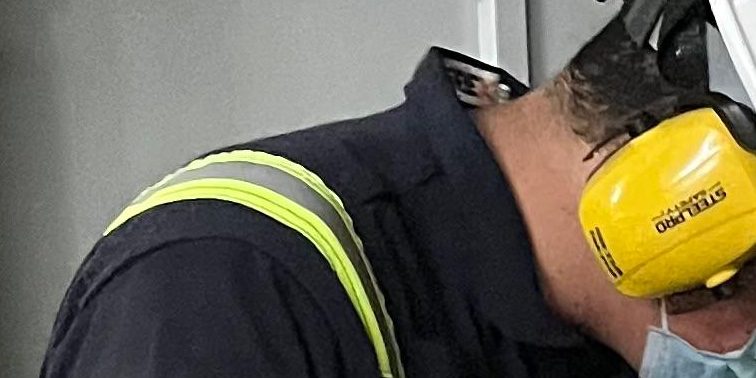 ADT technician in the field