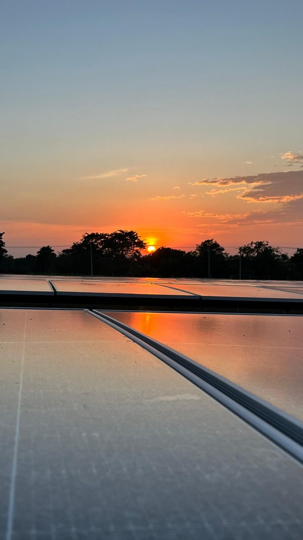 Solar photovoltaic plant