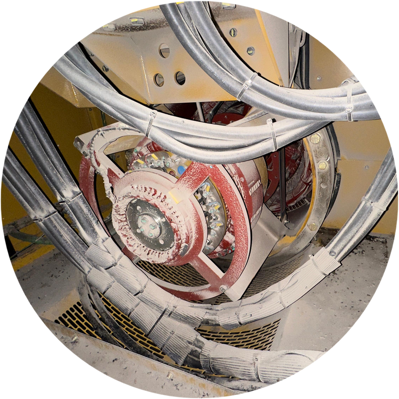 AC motor winding